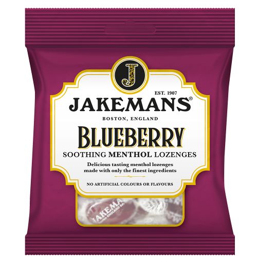 Jakemans Lozenges Blueberry 73g | High Quality Chocolate & Sweets Online - Product Image Jakemans Lozenges Blueberry 73g | High Quality Chocolate & Sweets Online - Product Image
